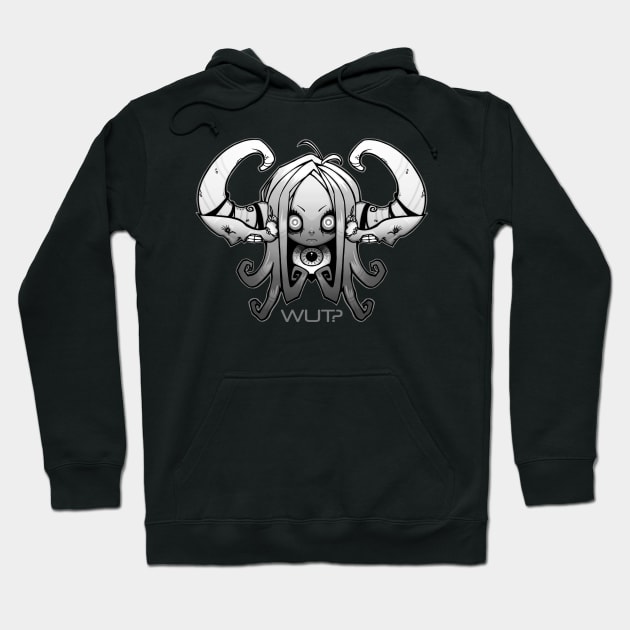 WUT? BW Hoodie by Umbral Lunacy